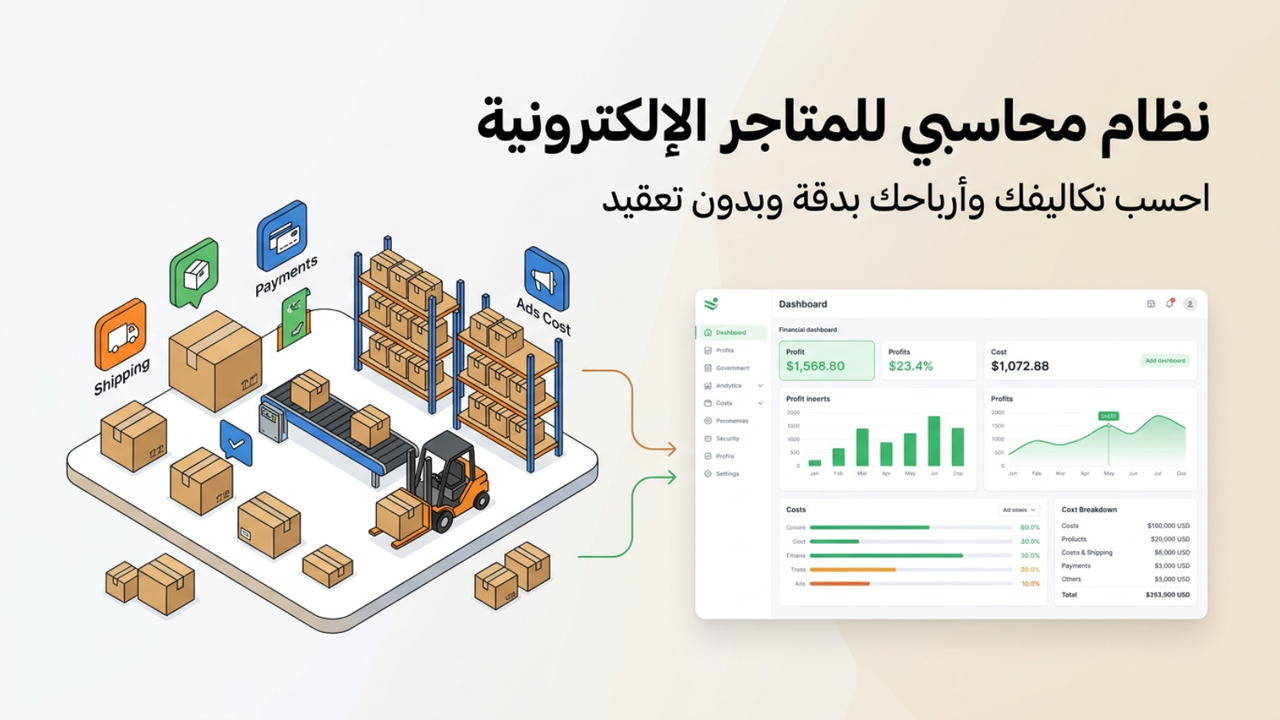 نظام محاسبي للمنتجات الملموسة