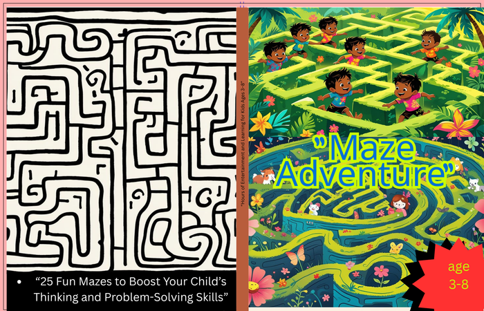 maze book for kids ages 3-5