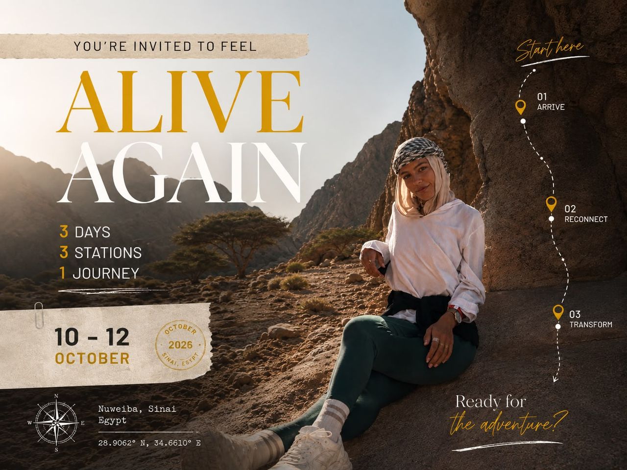 Alive Retreat - Women Only - Nweibaa