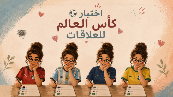 ⚽ اختبار كأس العالم للعلاقات