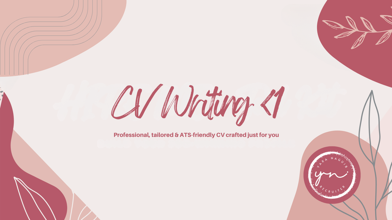 CV/Resume Writing - Less than 1 Year