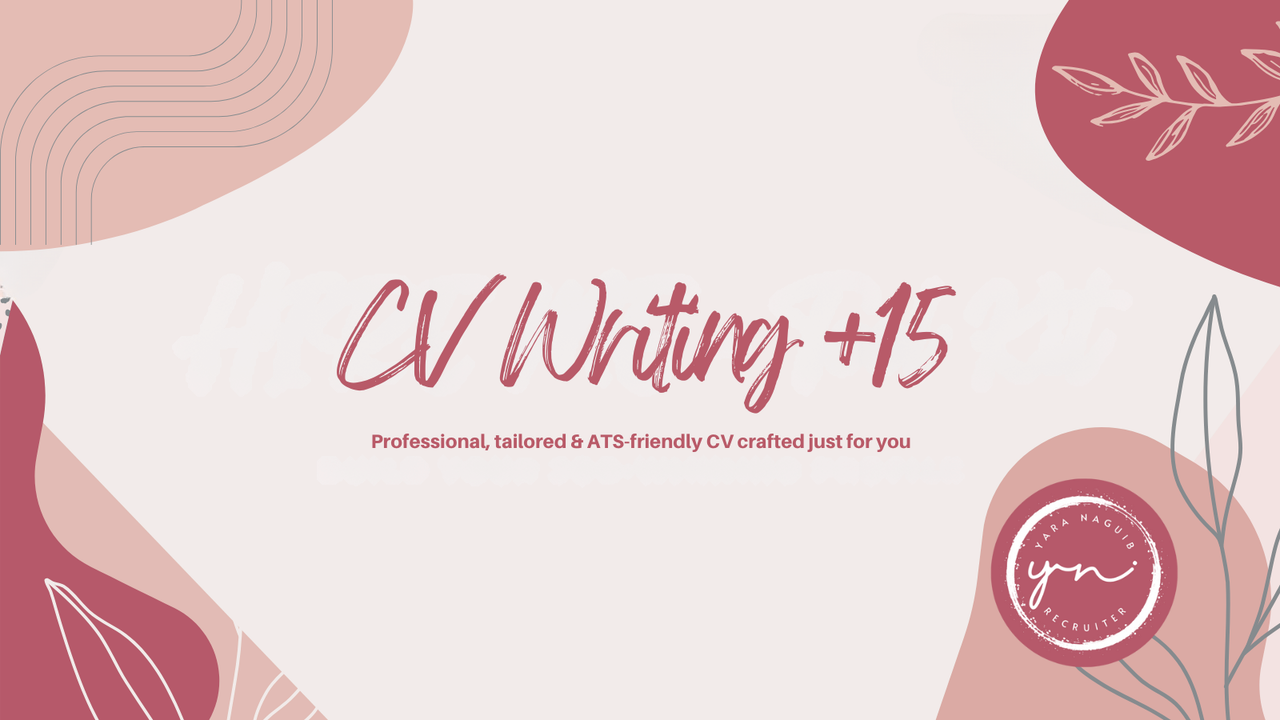 CV/Resume Writing 15+