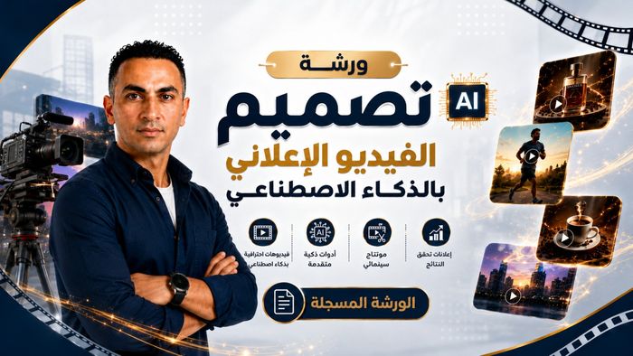 ورشة صناعة الفيديو الاعلاني الاحترافي