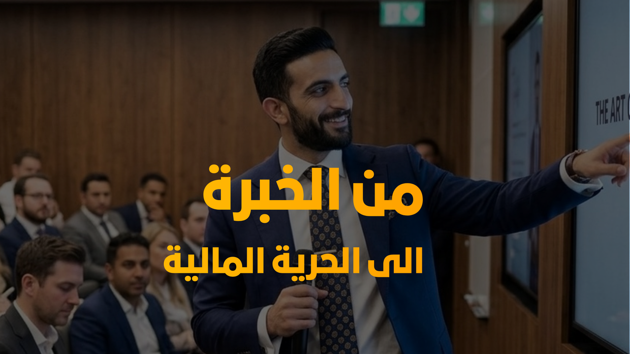 كورس النخبة 👑 تحويل الخبرة الى حرية مالية