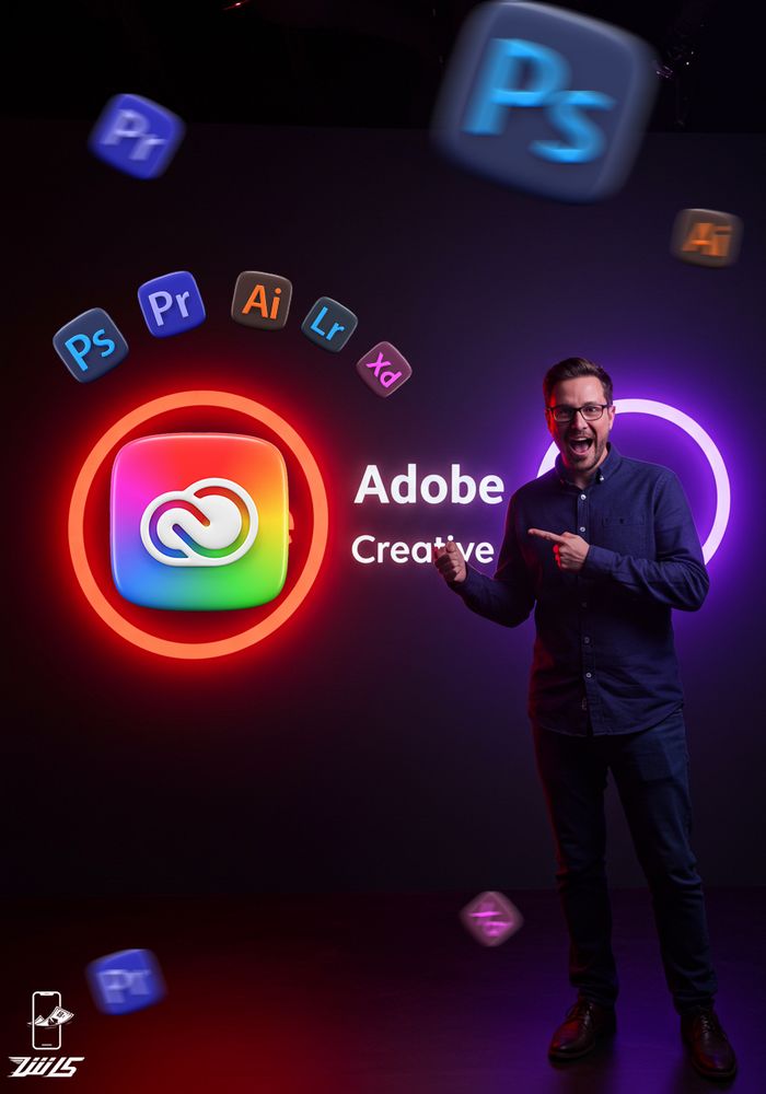 اشتراك Adobe Creative Cloud 1 Month | جميع برامج ادوبي 🔥