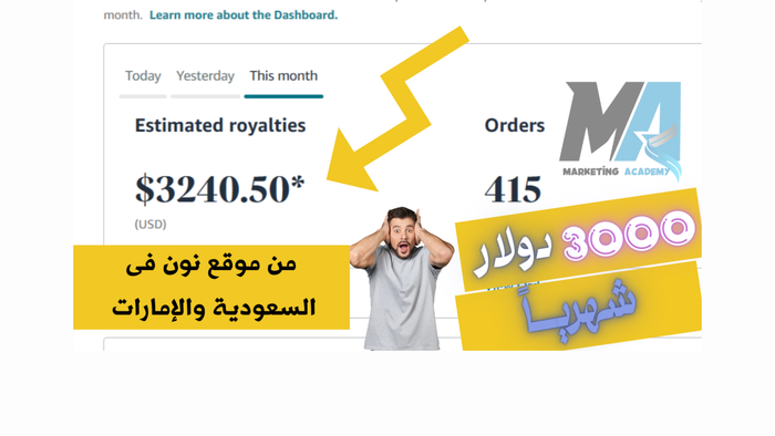 الربح من التسويق بالعمولة مع نون فى السعودية والإمارات من أى مكان فى العالم