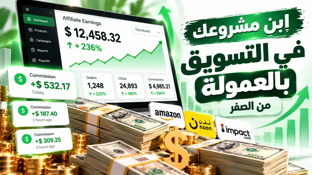 ابنِ مشروعك في التسويق بالعمولة من الصفر
