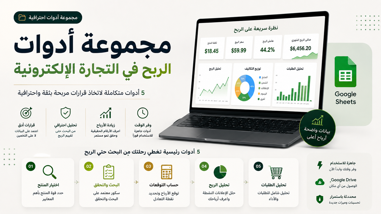 5 أدوات جاهزة لاتخاذ قرارات تجارية مربحة