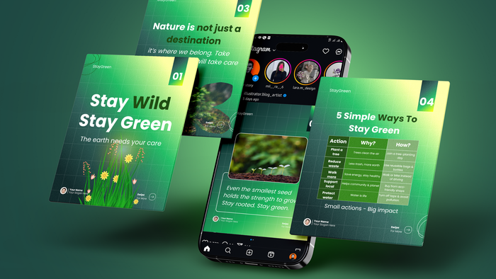 Canva Template - Stay Wild