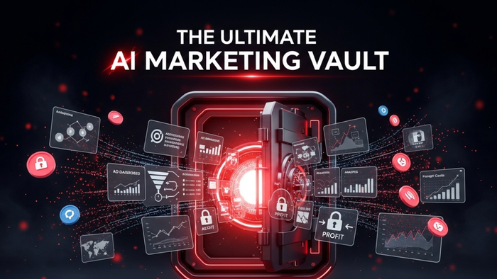 The Ultimate AI Marketing Vault (خزنة الذكاء الاصطناعي التسويقية)