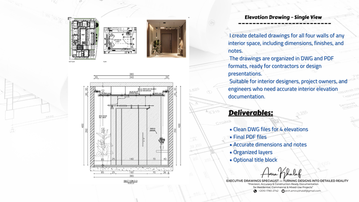 Professional 4 Interior Elevations
