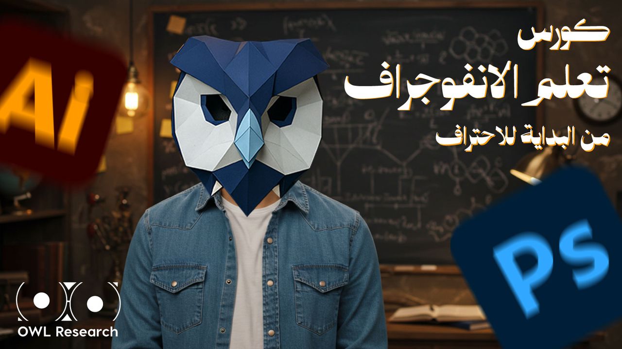 كورس تعلم و احتراف الانفوجرافيك
