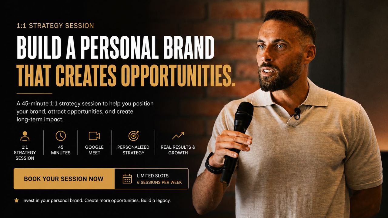 Personal Brand Strategy Session (1:1)