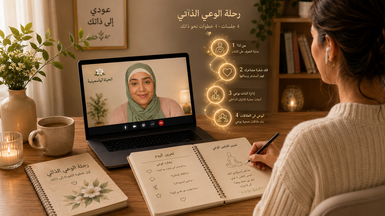 🌿 رحلة الوعي الذاتي 