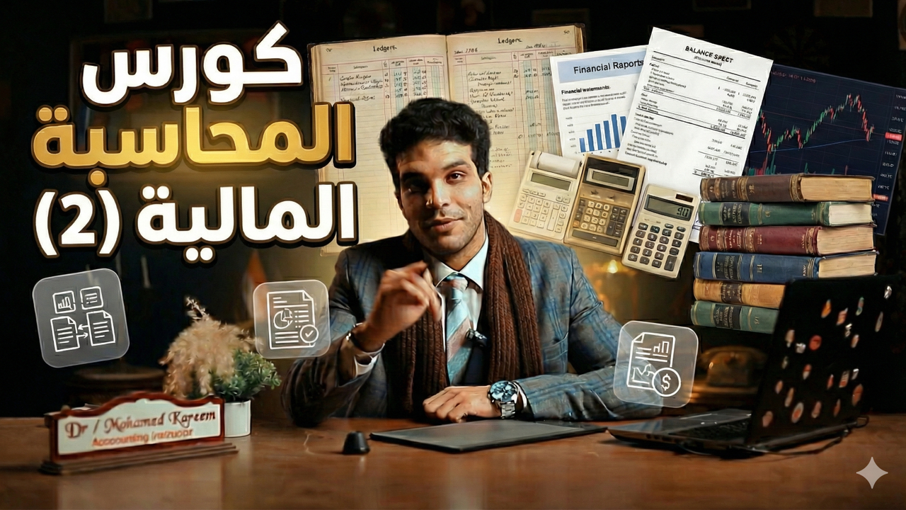 المحاسبة المالية (2) - الفرقة الاولي - محاسبة وتكنولوجيا