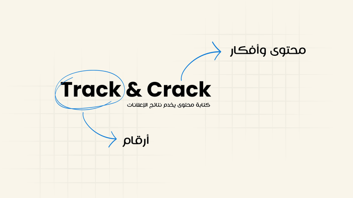 كتابة محتوى يخدم نتائج الإعلانات - Track and Crack