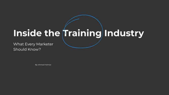 Inside The Training Industry