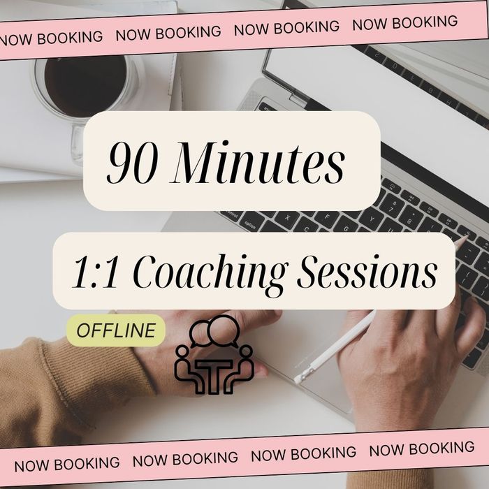 Offline 1:1 Session (90 Min.)