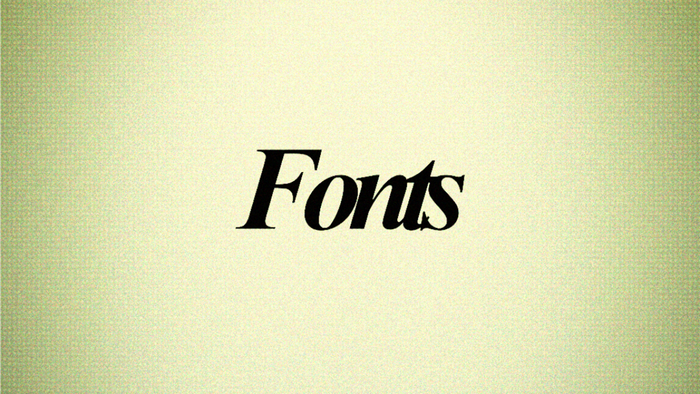 PROJECT - Fonts