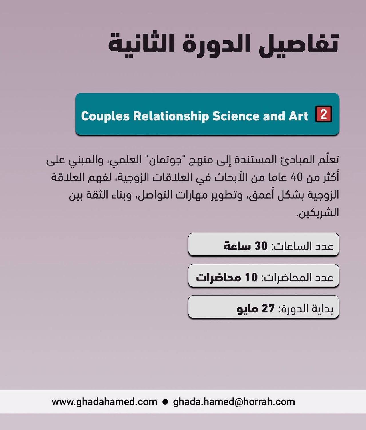 Science and art of Martial relationships 