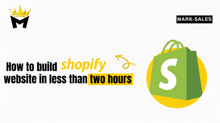 How to build Shopify website in less than two hours | ازاي تعمل شوبيفاي ويب سايت في اقل من ساعتين