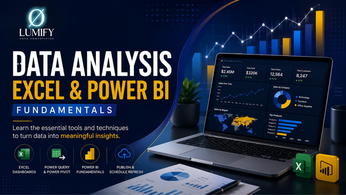 Data Analysis - Excel & Power BI Fundamentals (Recorded)