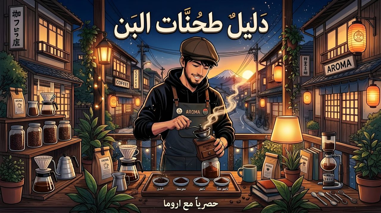 𝔄𝔯𝔬𝔪𝔞 - أَرُومَا _ (دليل طحنات البن 🎲)