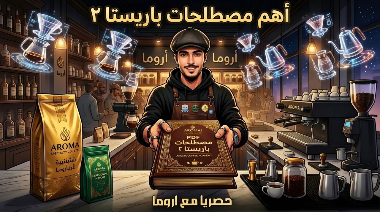 𝔄𝔯𝔬𝔪𝔞 - أَرُومَا _ (اهم مصطلحات الباريستا ٢ 📜)