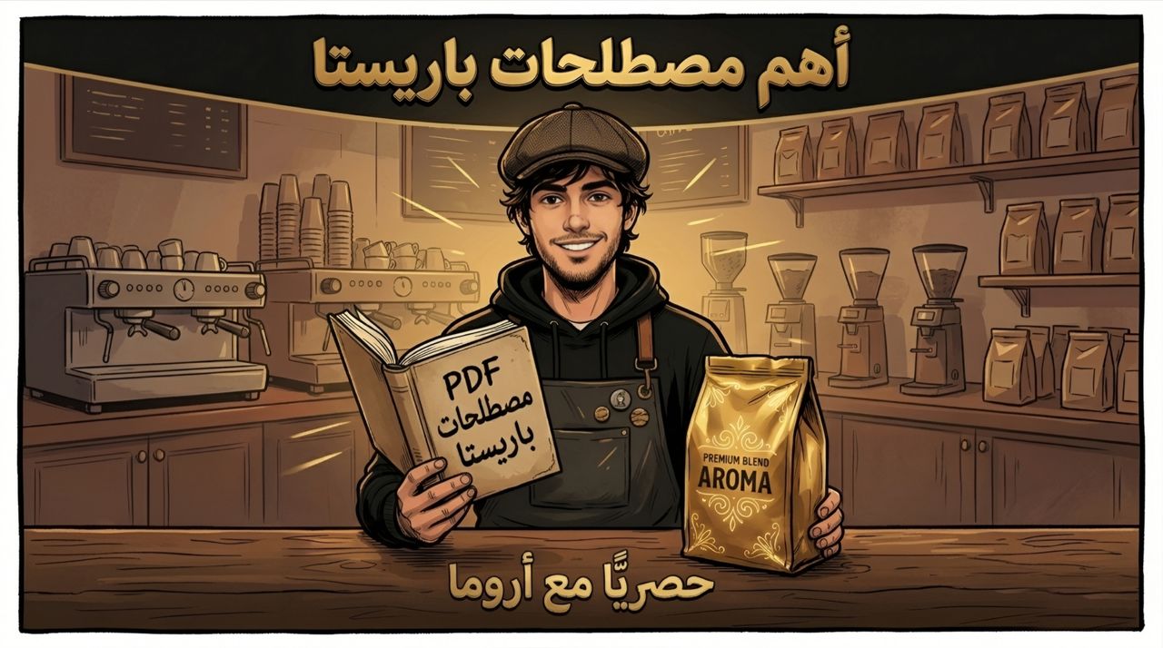 𝔄𝔯𝔬𝔪𝔞 - أَرُومَا _ (اهم مصطلحات الباريستا 📜)