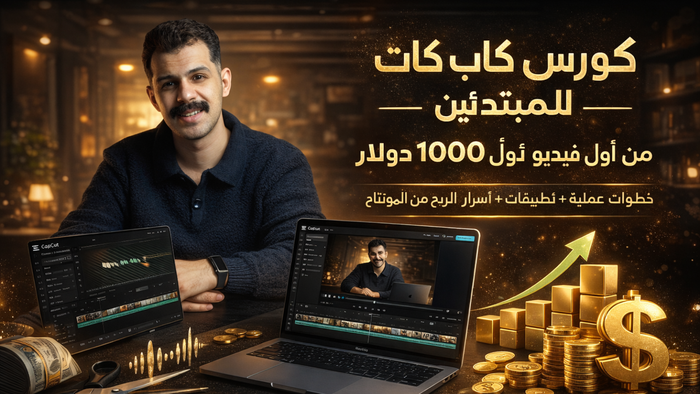 كورس احتراف المونتاج علي Capcut