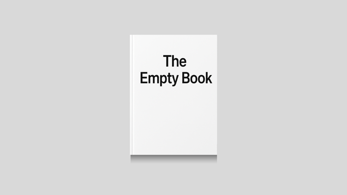 The Empty Book