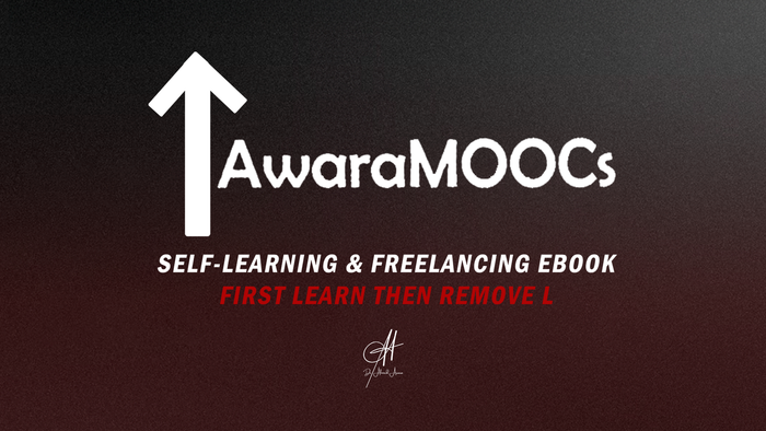 AwaraMOOCs E-book for self-Learning & Freelancing