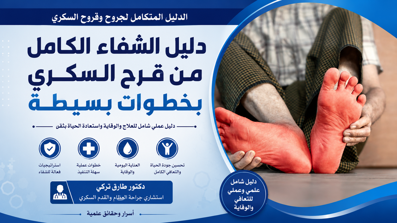 خطوات الأمان: دليلك العملي لشفاء قروح السكري وتجنب المضاعفات