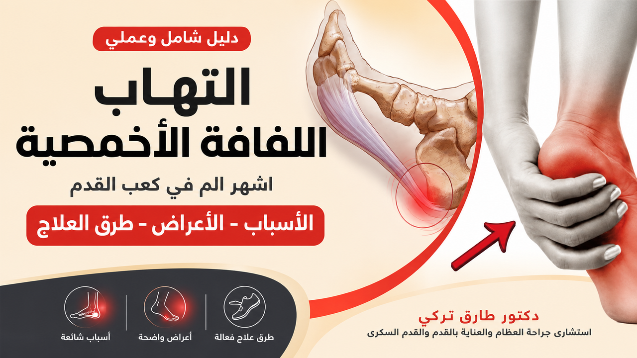 وداعاً لألم كعب القدم: أسرار التخلص من التهاب اللفافة الأخمصية نهائياً