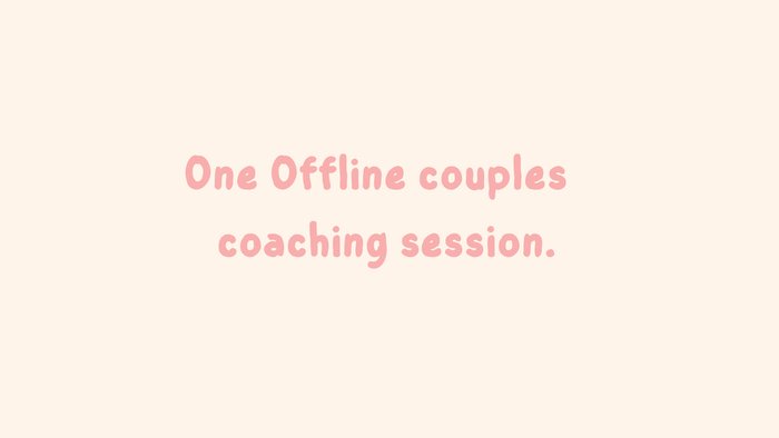Couples Session Offline👩‍❤️‍👨