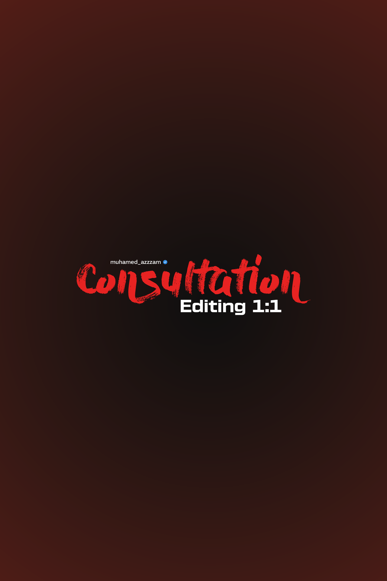 Editors Consultation 1:1