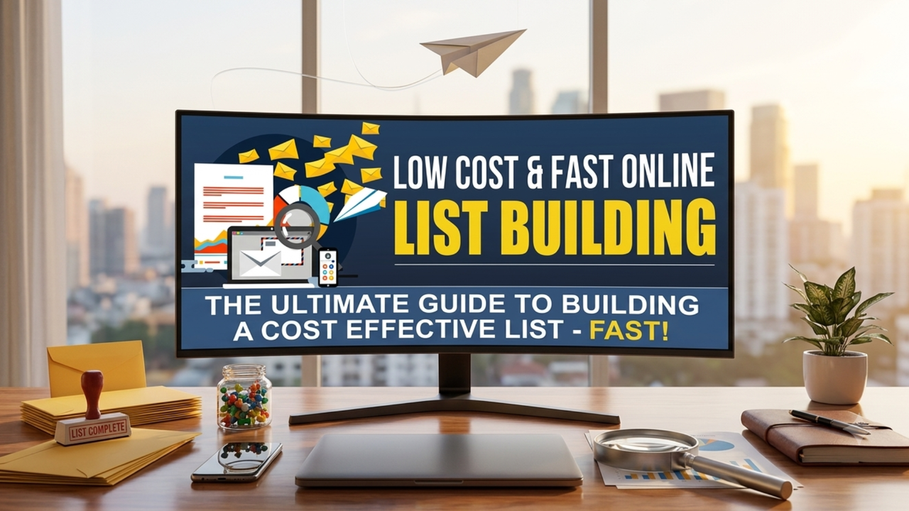 📈 Low Cost & Fast Online List Building [Personal Use & Giveaway Edition]