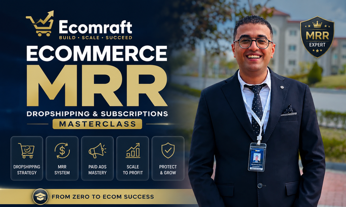 النظام الكامل للتجارة الإلكترونية والدروبشيبنج بنظام الاشتراك الشهري MRR
