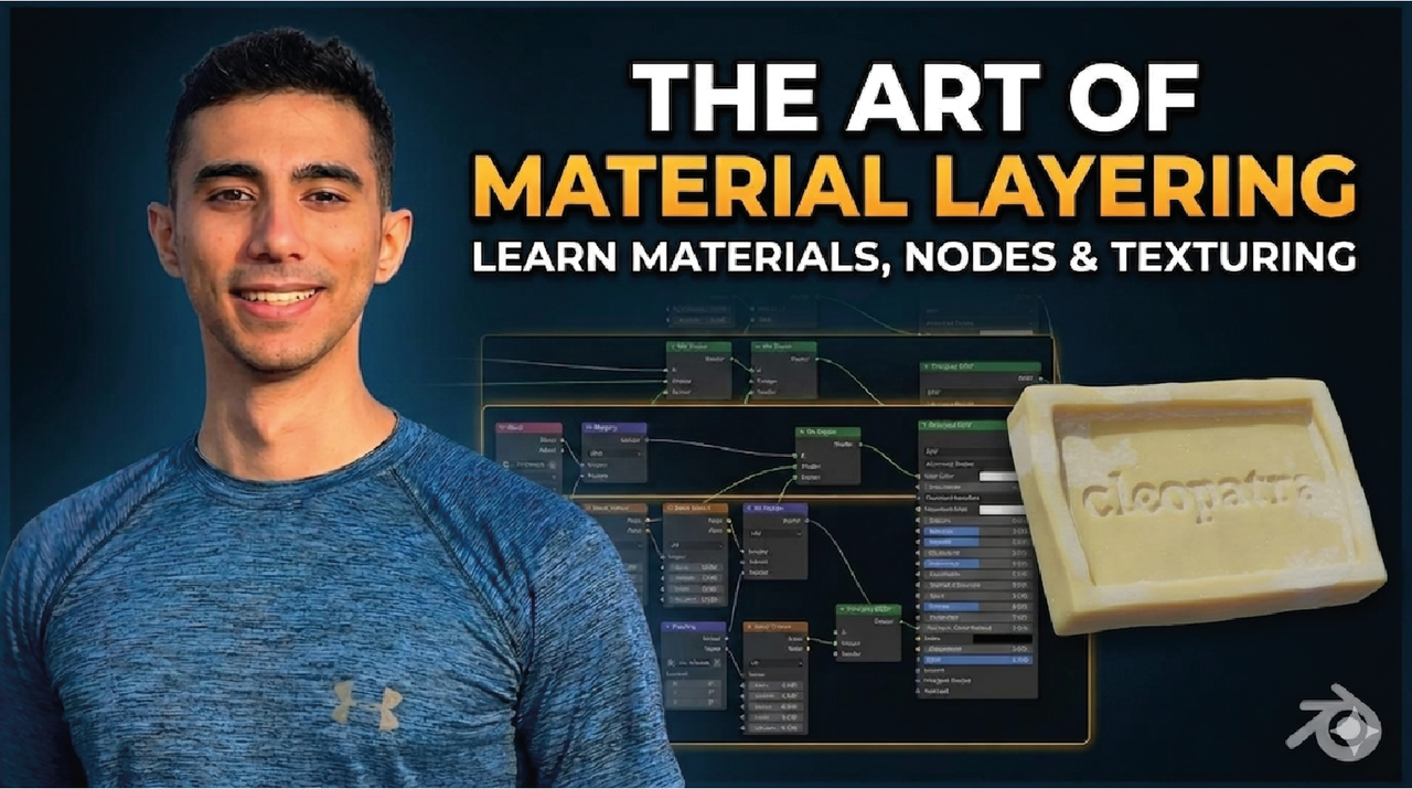 The Art of material layering - الأساسيات + ليفل الصابونة