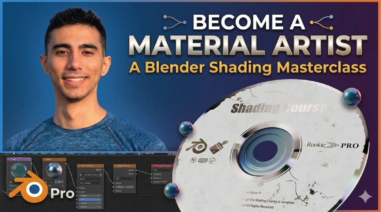 Become a Material Artist - الاساسيات + ليفل ال CD