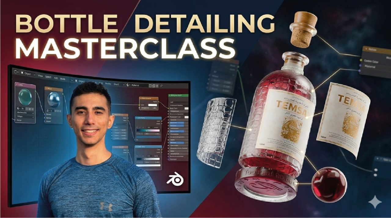 Bottle Detailing Masterclass - الأساسيات + ليفل الزجاجة