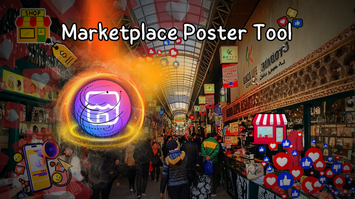 برنامج إنشاء ونشر الإعلانات التلقائي على ماركت بلس - Marketplace Poster Tool