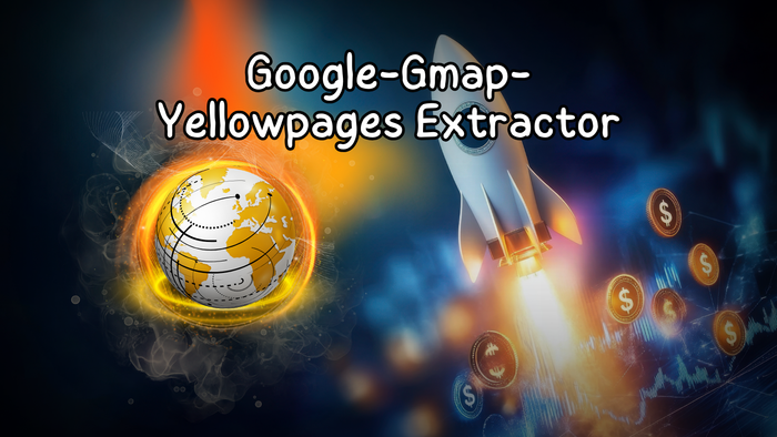 أداة استخراج الداتا مباشرة - Google-Gmap-Yellowpages Extractor