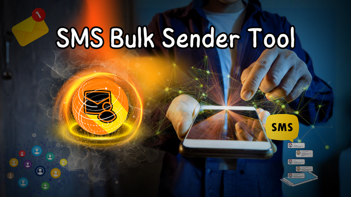 برنامج التسويق عبر الرسائل النصيه - SMS Bulk Sender Tool