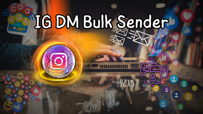 برنامج التسويق على إنستجرام عبر الرسائل المباشرة - IG DM Bulk Sender