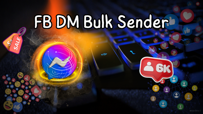 برنامج التسويق على فيسبوك عبر الرسائل المباشرة - FB DM Bulk Sender