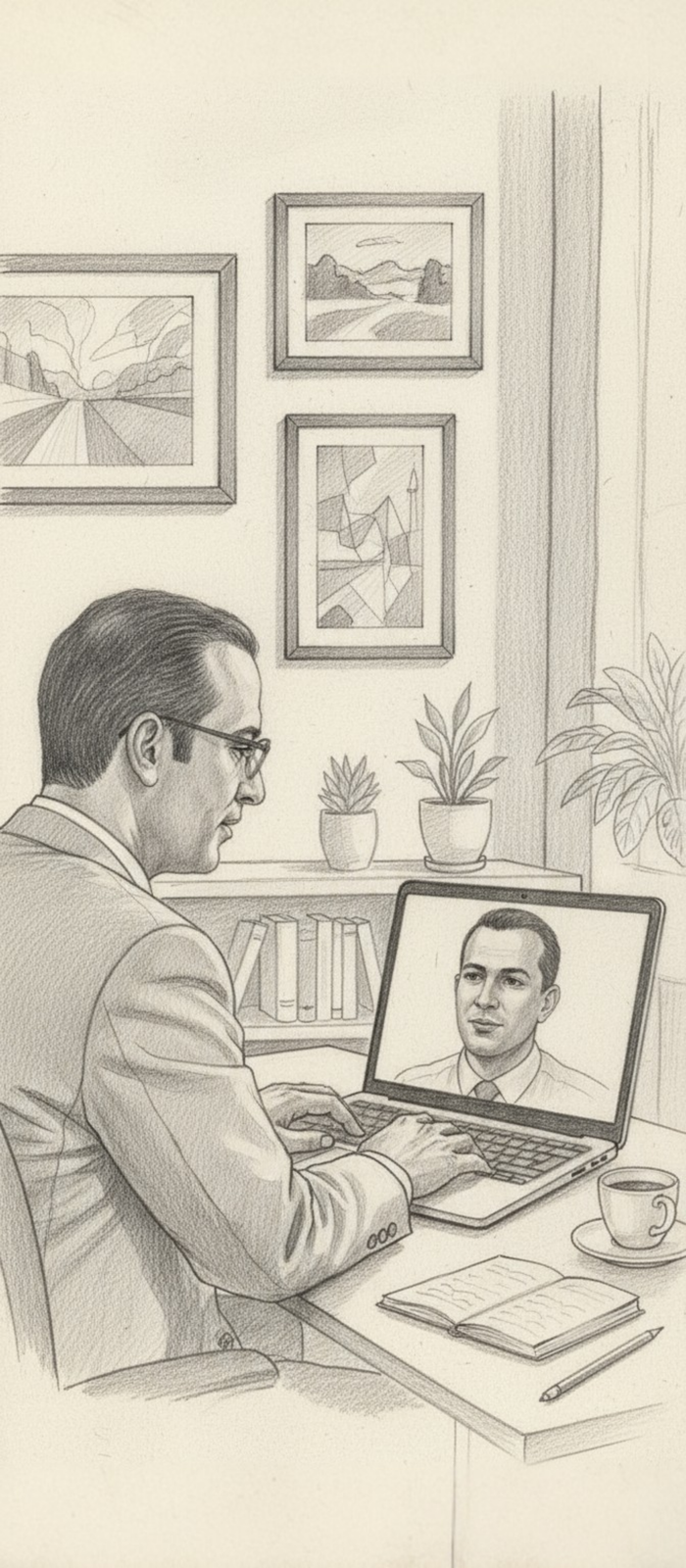 مقابلة اونلاين - google meet